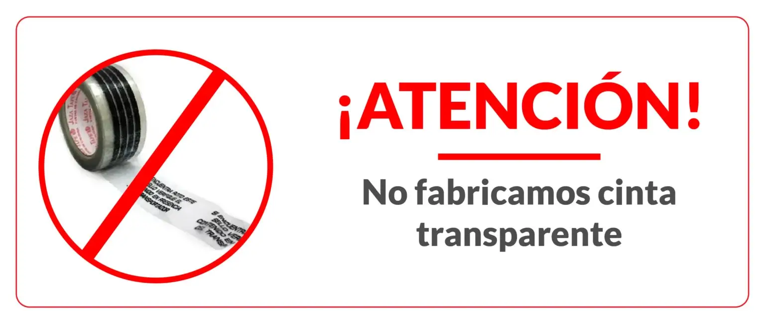 Foto de cinta de transparente