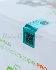 Fotos de Sticker holográfico con qr